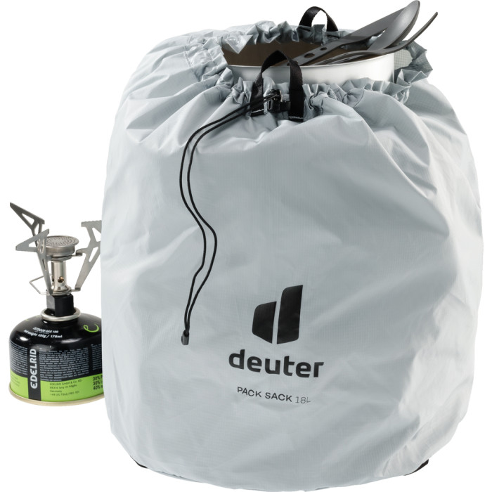 Упаковочный чехол-мешок DEUTER Pack Sack 18 цвет 4012 tin  