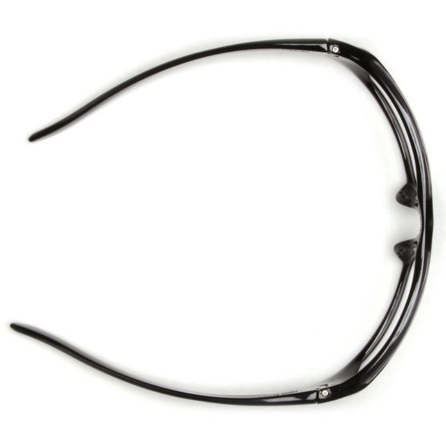 Очки Pyramex Outlander Nickel (silver mirror) зеркальные черные  