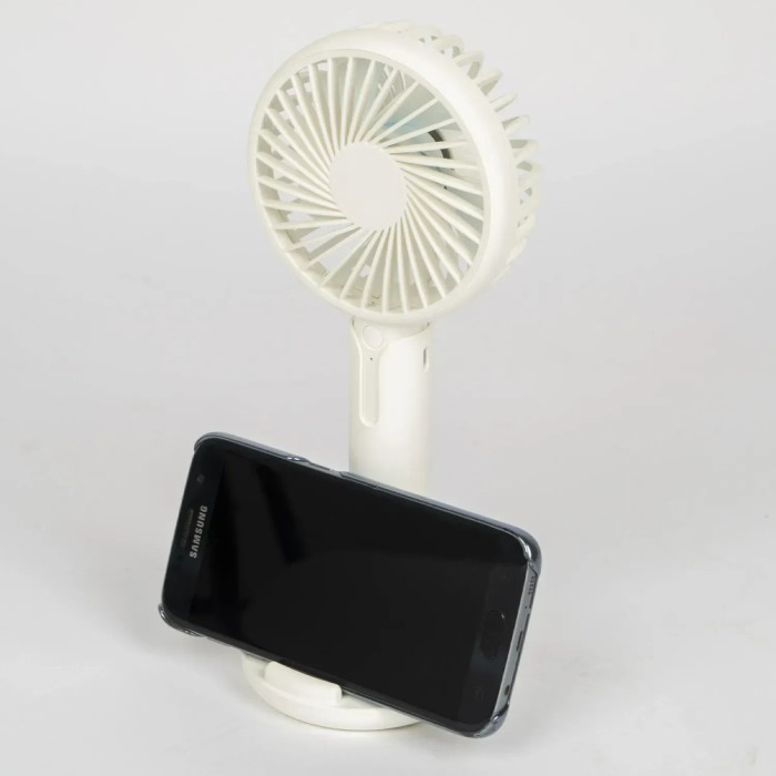 Вентилятор аккумуляторный Bo-Camp Portable Fan With Holder White (8520952)  