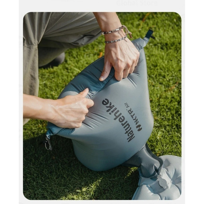 Мешок надувной универсальный для надувных матрасов Naturehike, CNK2450PJ013, серый  