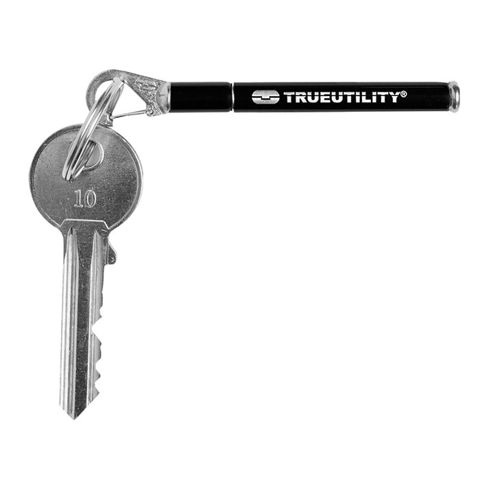 Брелок-ручка телескопическая True Utility Clip TU257 Black  