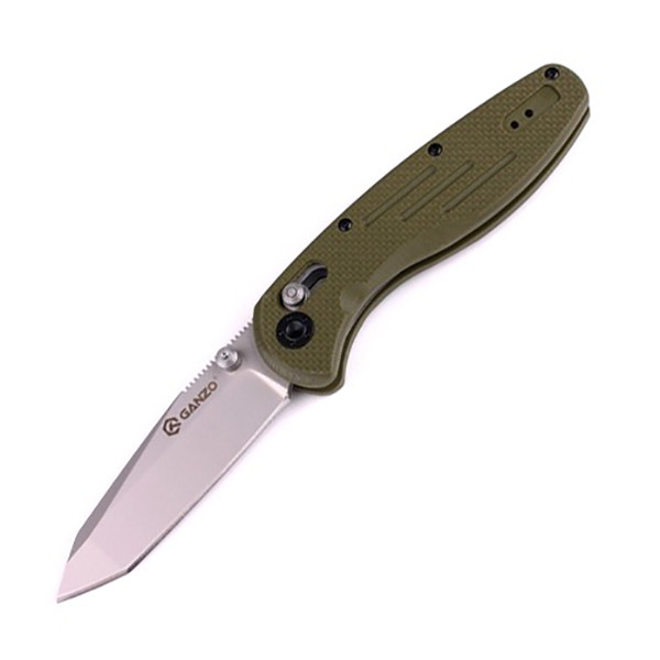 Нож Ganzo G701 зеленый G10  