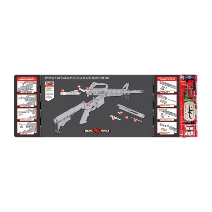 Набор для чистки Real Avid Master Cleaning Station - AR15  