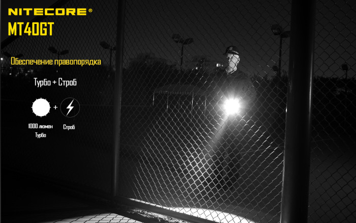 Фонарь Nitecore MT40GT  