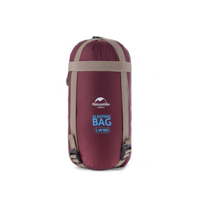 Спальный мешок Naturehike Ultra light LW 180 burgundy red NH15S003-D