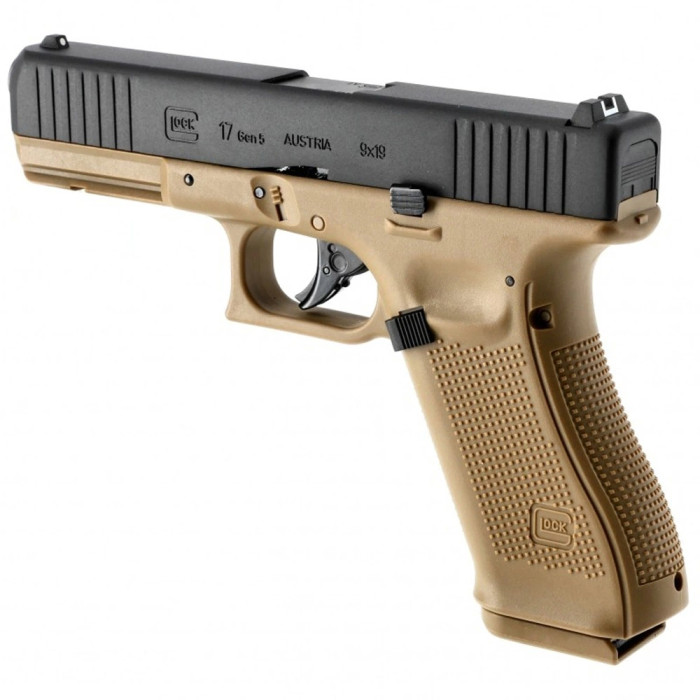 Пневматический страйкбольный пистолет Umarex Glock17 Gen.5 кал. 6мм. CO2  