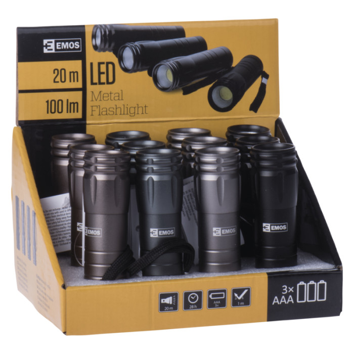 Карманный фонарь Emos P4705, 100 лм.  