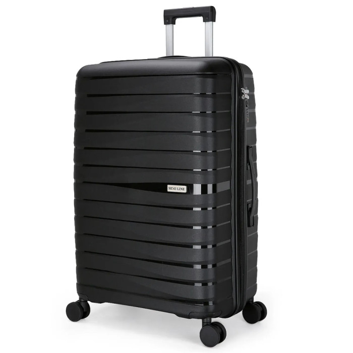 Чемодан Semi Line 24" (M) Black (T5794-2)  