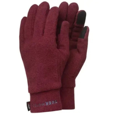 Перчатки Trekmates Annat Glove TM-005556 tempranillo - L - бордовый