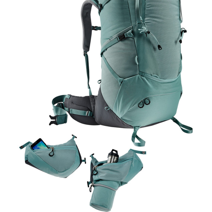 Рюкзак DEUTER Aircontact Core 55+10 SL цвет 2444 jade-graphite  