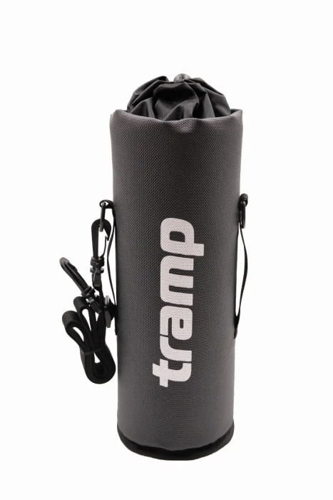 Термочoхол для термоса TRAMP 1,2 л с ремнем темно-серый  