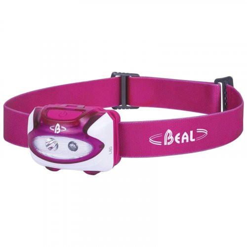 Налобный фонарь Beal L80 TRANSPARENT FUCHSIA,(30702) 