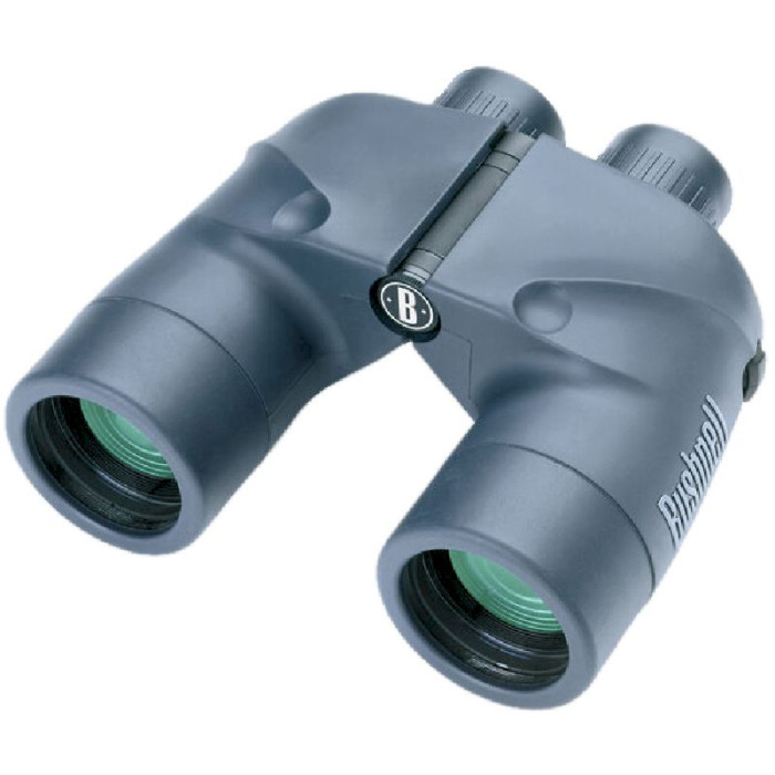 Бинокль Bushnell Marine Blue 7x50 мм с компасом и дальномерной сеткой.  