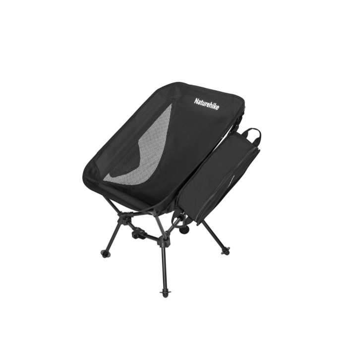 Кресло складное Naturehike Clamshell 001 Triangle Folding Moon Chair, черный  