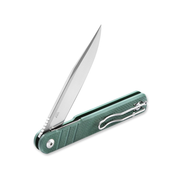 Нож складной туристический Ganzo G772-GB (8.9 см) 8CR14 / G10 зеленый  