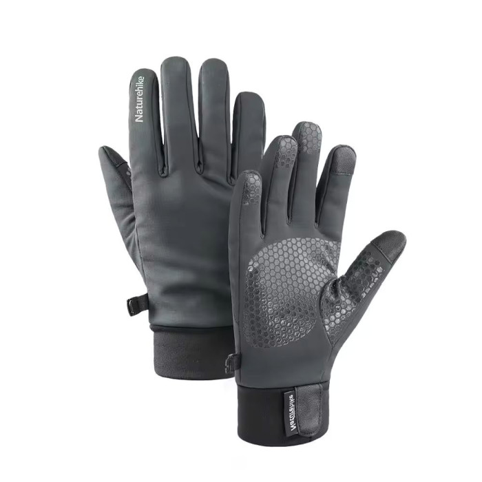 Перчатки влагозащитные Naturehike NH19S005-T, размер L, серые  