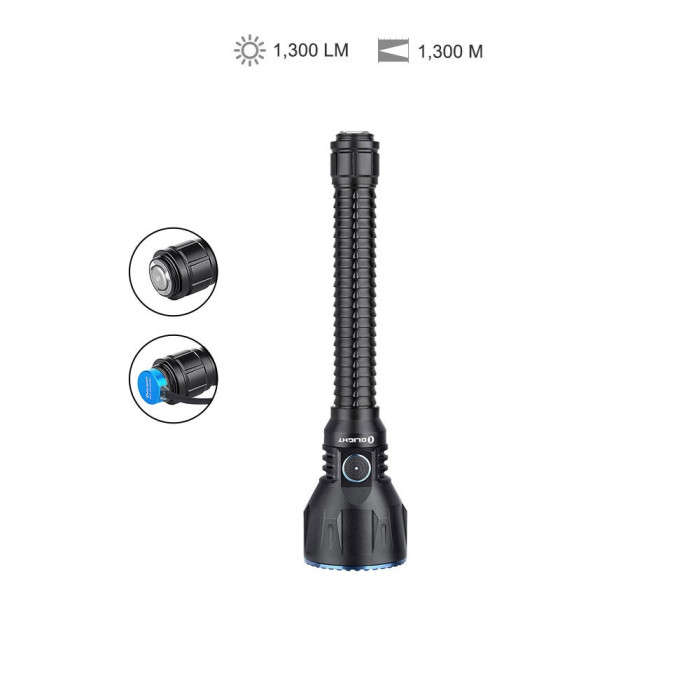 Карманный фонарь Olight Javelot Turbo,1300 lm,черный  