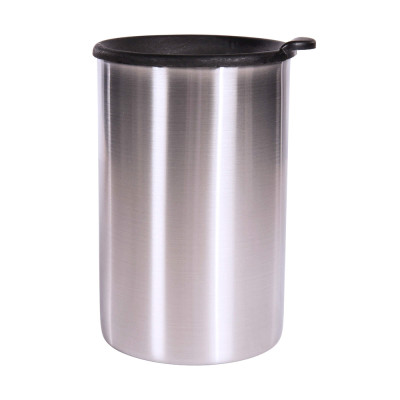 Термокружка с крышкой Tatonka Thermo Mug 350, Silver/Black (TAT 4083.000)