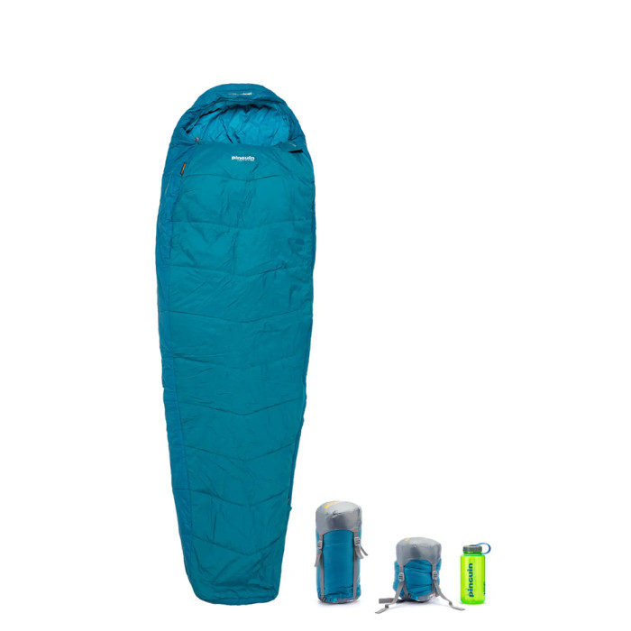 Спальный мешок Pinguin Tramp (11/7°C), 185 см - Left Zip, Petrol (PNG 237160) 2020  