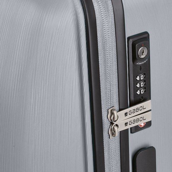 Чемодан Gabol Bloom (L) (серебристый)  