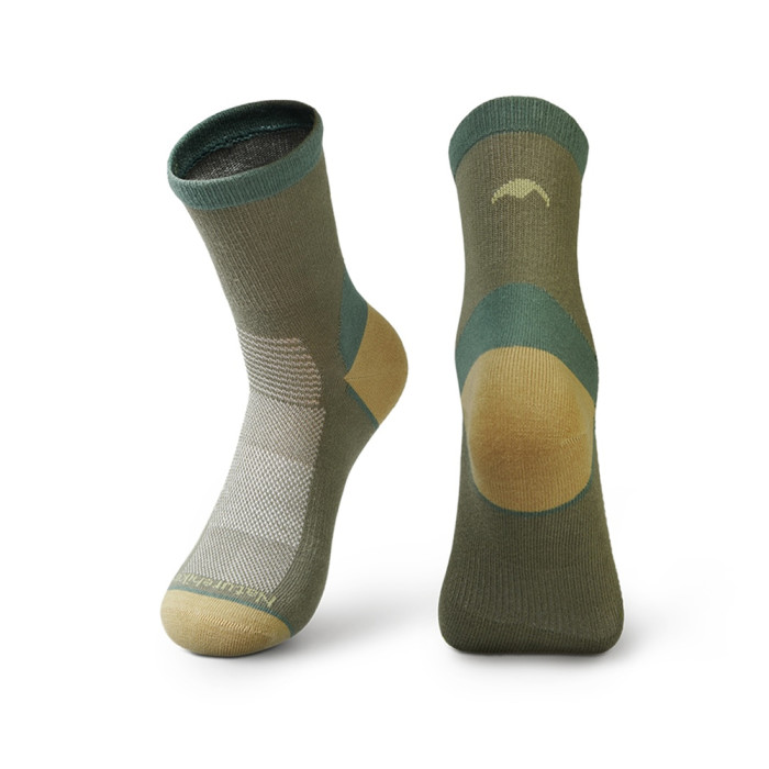 Носки туристические высокие Naturehike CYY2551FS011, L, зеленые  