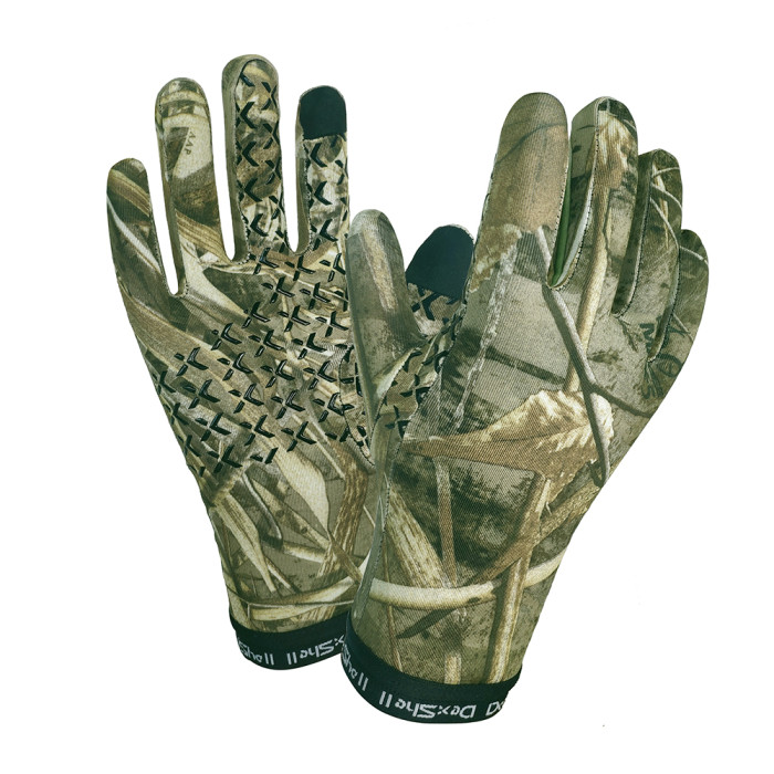 Водонепроницаемые перчатки Dexshell StretchFit Gloves, камуфляж, L/XL  