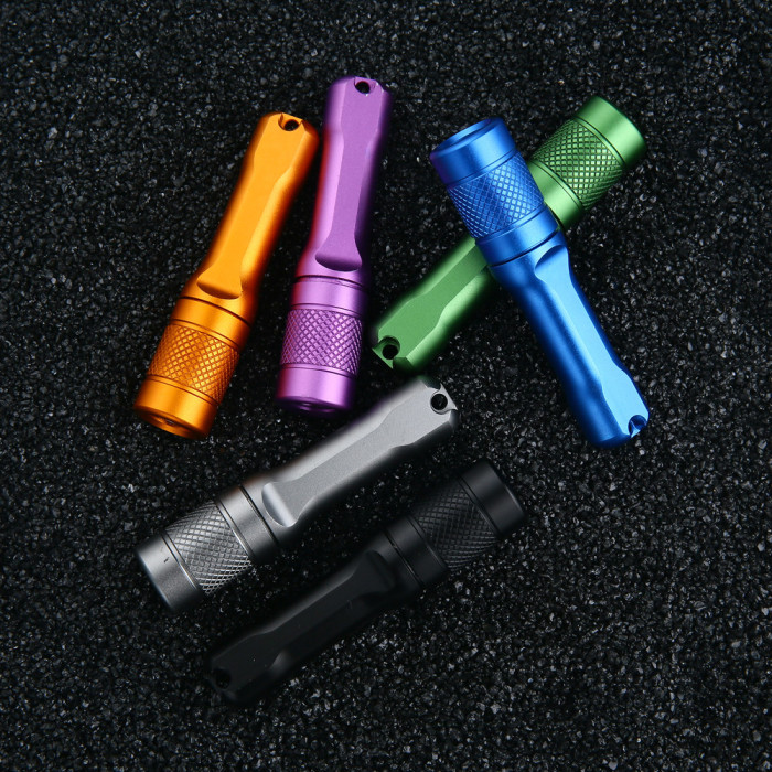 Фонарь Mateminсo A01 UV, зеленый  