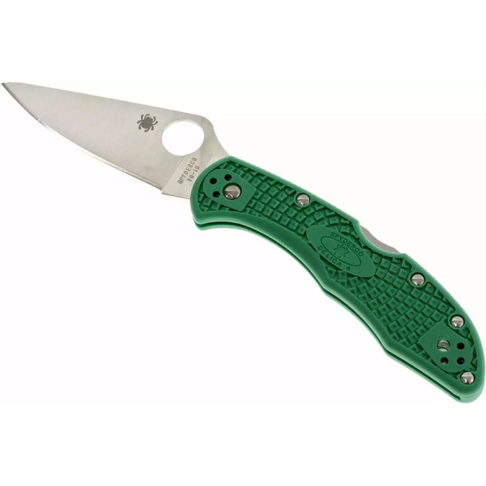 Нож Spyderco Delica 4 Flat Ground (C11FPGR)  