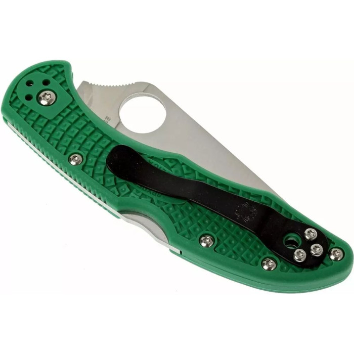 Нож Spyderco Delica 4 Flat Ground (C11FPGR)  