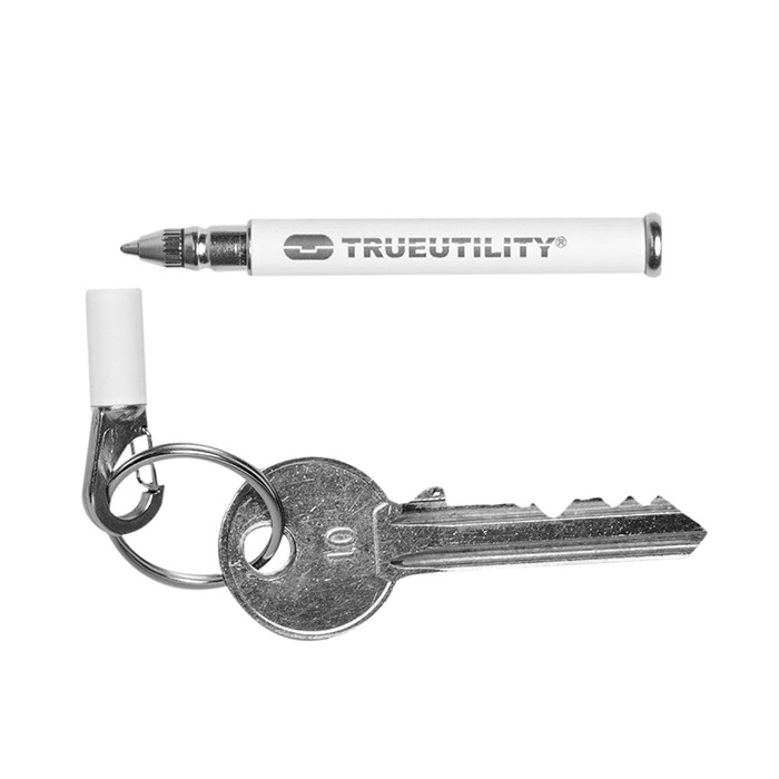 Брелок-ручка телескопическая True Utility Clip TU257 White  