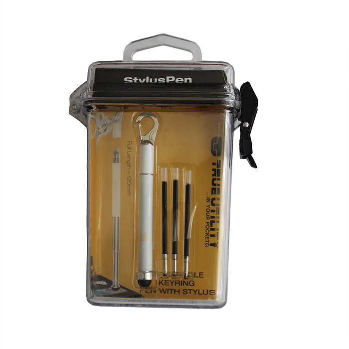 Брелок-ручка телескопическая True Utility Clip TU257 White  