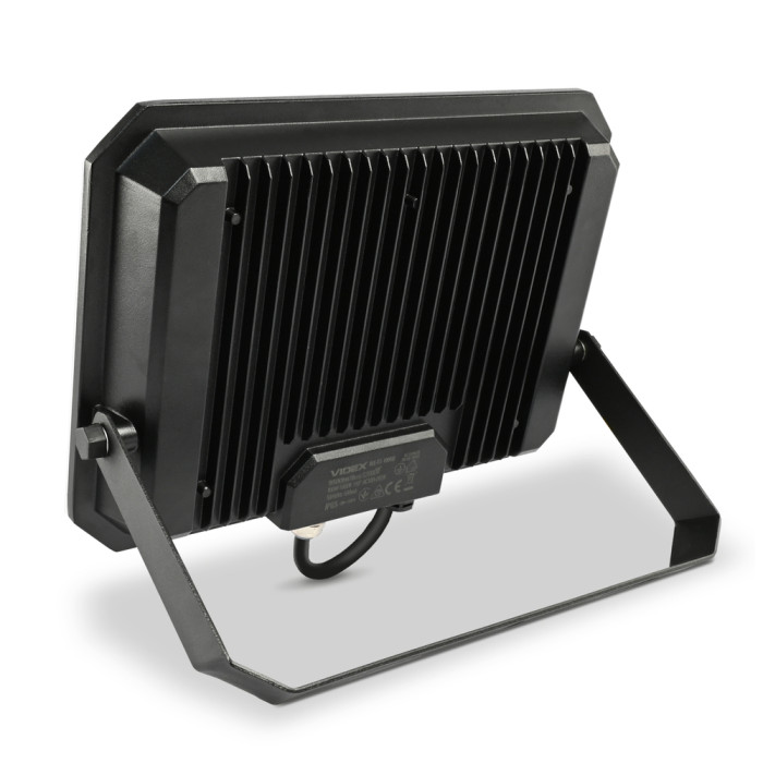 Прожектор VIDEX F3 100W 5000K 220V Black (VLE-F3-1005B)  