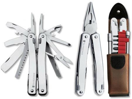 Многофункциональный инструмент Victrorinox Swiss Tool Spirit, X Plus, Ratchet, 105 mm  