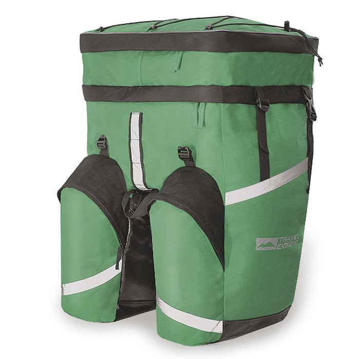 Велобаул Travel Extreme Mono 75L, зеленый 