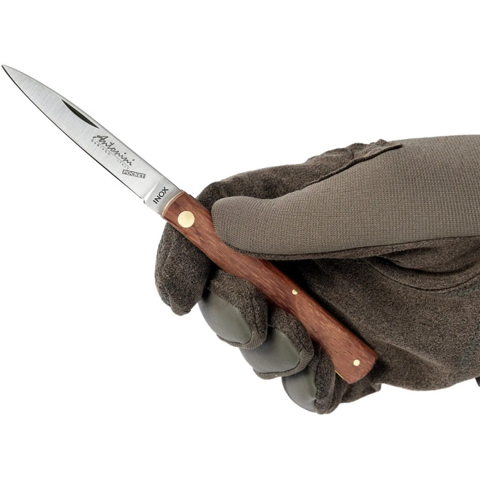 Нож Antonini Pocket Siciliano, cm.17, 420 stainless steel brown  