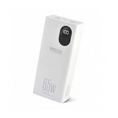 Повербанк (Power Bank) Brevia 30000mAh 65W Li-Pol, LCD