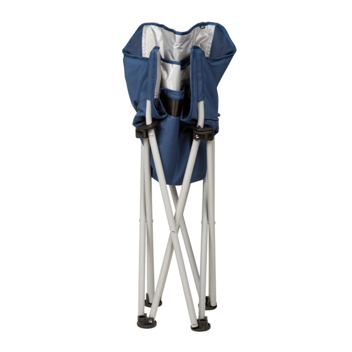 Складное кресло Vitan Ракушка d19 мм (серо-синий)  