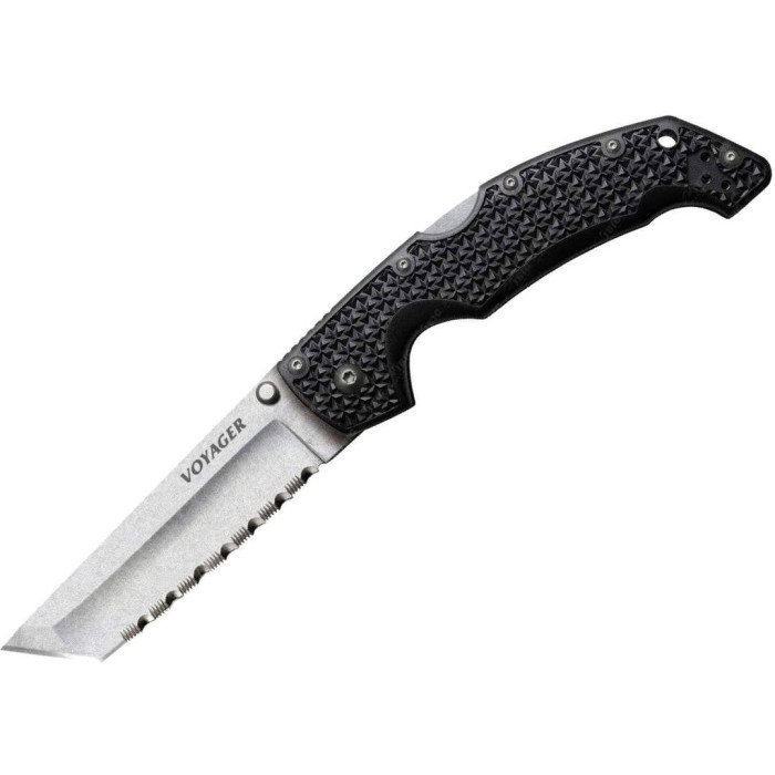 Нож складной Cold Steel Voyager Large TP , BD-1, серрейтор  