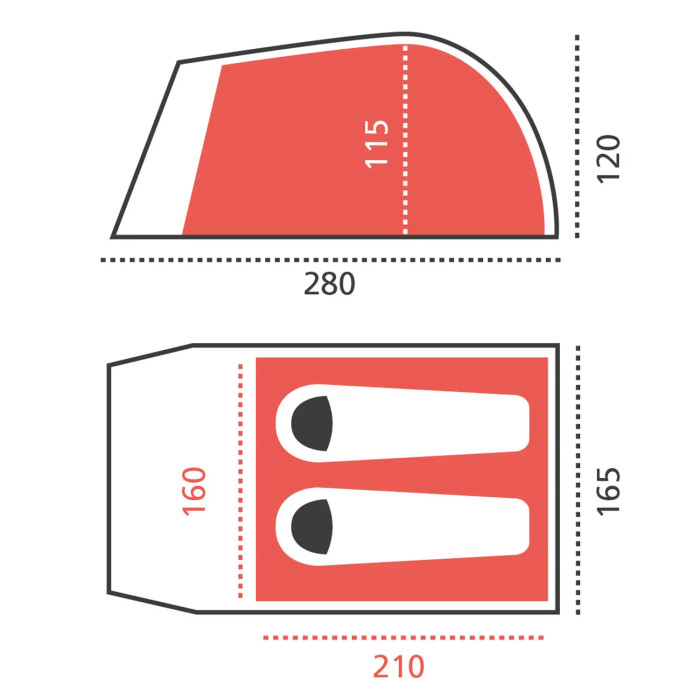 Палатка Grand Canyon Topeka 2 Capulet Olive (330005)  