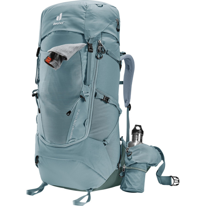 Рюкзак DEUTER Aircontact Core 55+10 SL цвет 4219 shale-ivy  