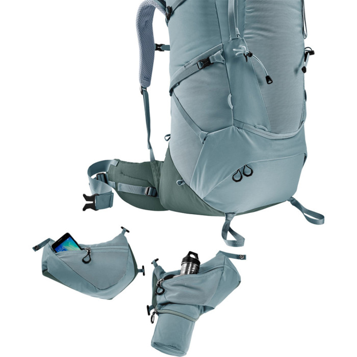 Рюкзак DEUTER Aircontact Core 55+10 SL цвет 4219 shale-ivy  