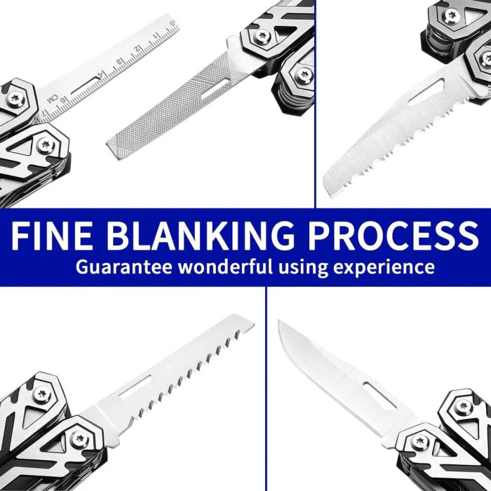 Мультитул Rocktol 21-в-1 с нейлоновым с чехлом и битами  