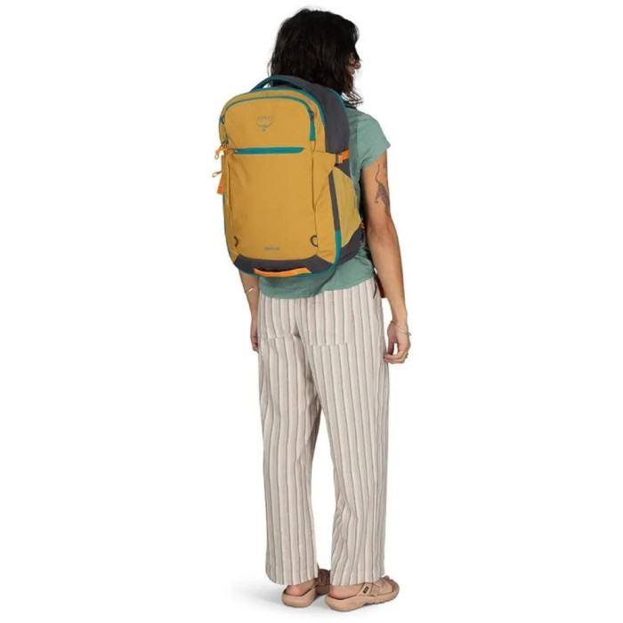 Рюкзак Osprey Daylite Carry-On Travel Pack 35 tumbleweed yellow/tunnel vision - O/S - желтый/бирюзовый  