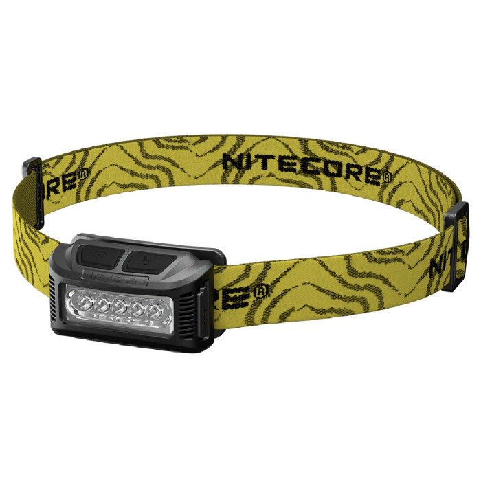 Фонарь налобный Nitecore NU10 черный 