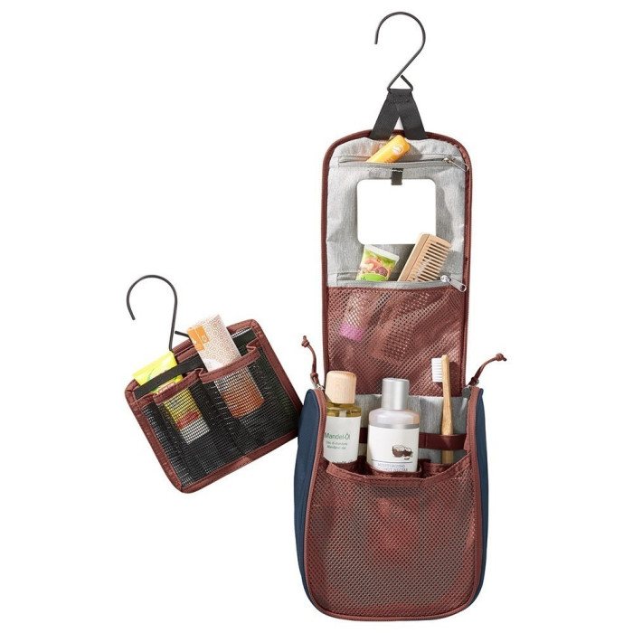 Косметичка DEUTER Wash Center I цвет 5335 redwood-ink  