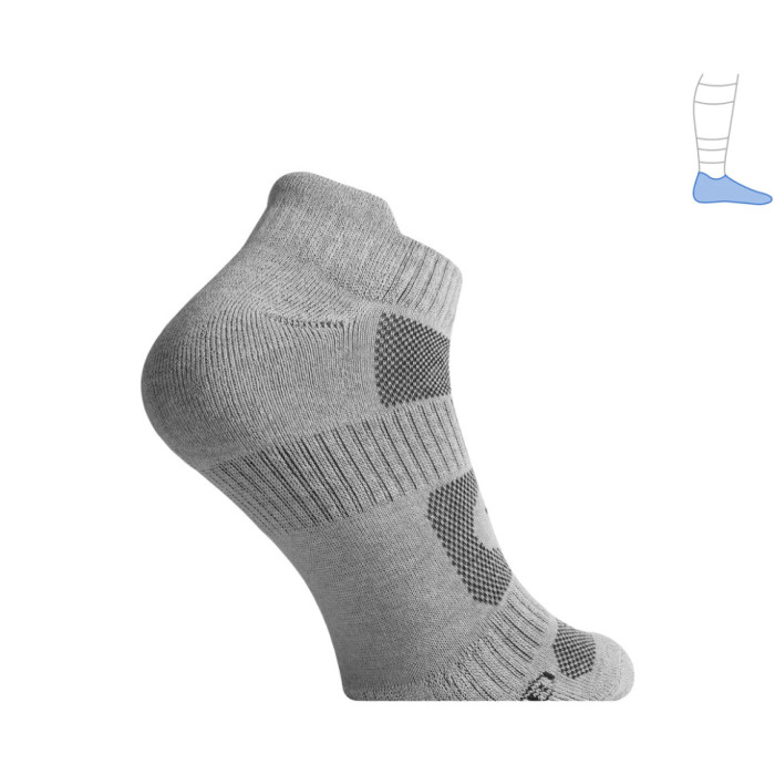 Трекинговые носки Protector LowLight летние серые M 40-43  