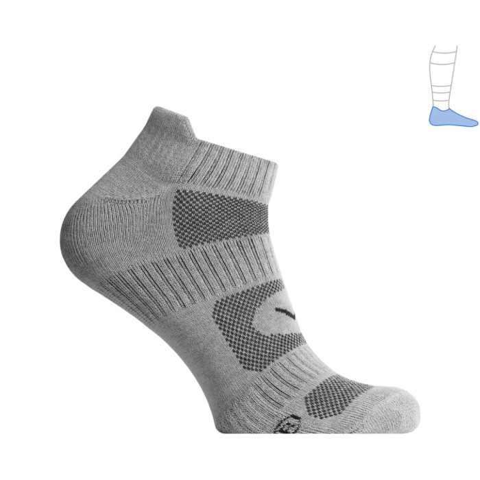 Трекинговые носки Protector LowLight летние серые M 40-43  