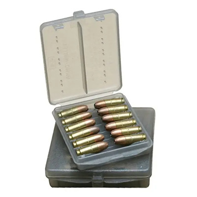 Кейс MTM Ammo Wallet д/пист.патр.9MM, 380 ACP на 18 патр. дымчатый