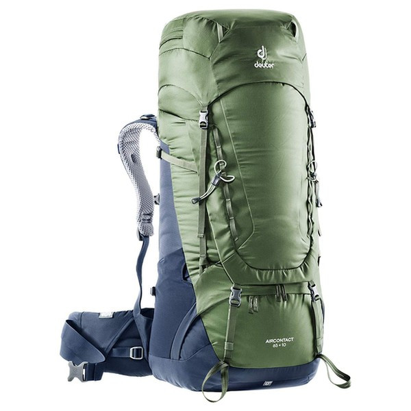 Рюкзак Deuter Aircontact 65 + 10 khaki-navy  
