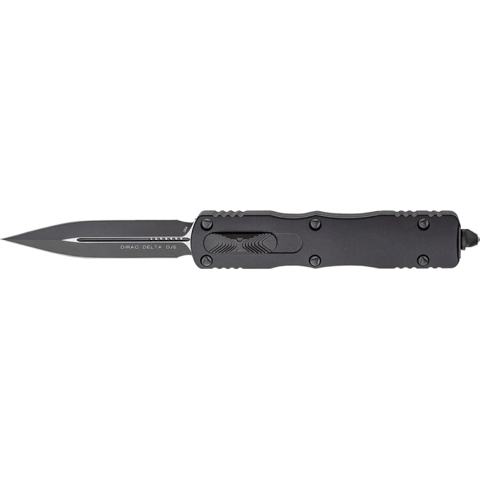 Нож Microtech Dirac Delta Double Edge Black Blade Tactical  